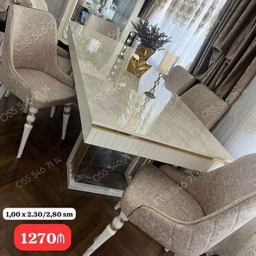 Dolablar: Yeni, 6 stul