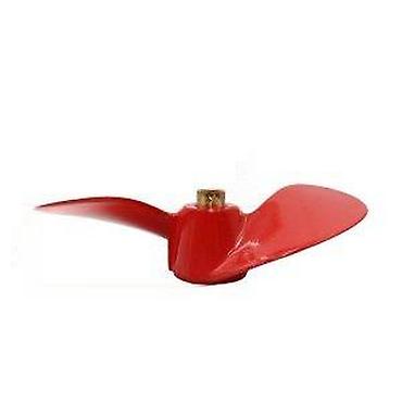 Vodeni transport: Dvorokraka elisa za vanbrodski motor – crvena - Prečnik elise: 99 mm — 12