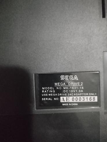 Видеоигры и приставки: Sega Mega Drive 2 (Model MK-1631-16) 16-bit oyun konsolu — 3
