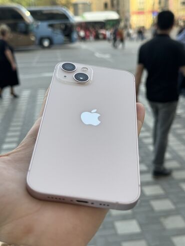 2 el apple telefon: IPhone 13, 128 GB, Rose Gold, Zəmanət, Simsiz şarj, Face ID