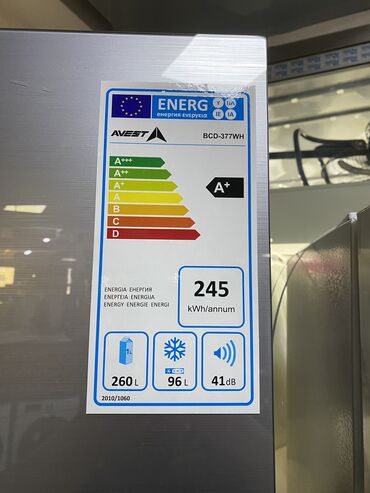 Холодильники: Холодильник Avest, Новый, Двухкамерный, No frost, 60 * 190 * 60 — 9