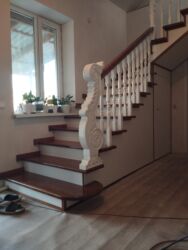 Деревянные лестницы: Лестница,жасайбыз, фанера,шпон,соснадан — 24