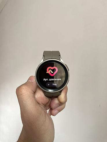 Galaxy Watch: Сатылат / Продаю 🤝 Samsung Galaxy Watch5 Pro (Bluetooth) - Корпус из — 3