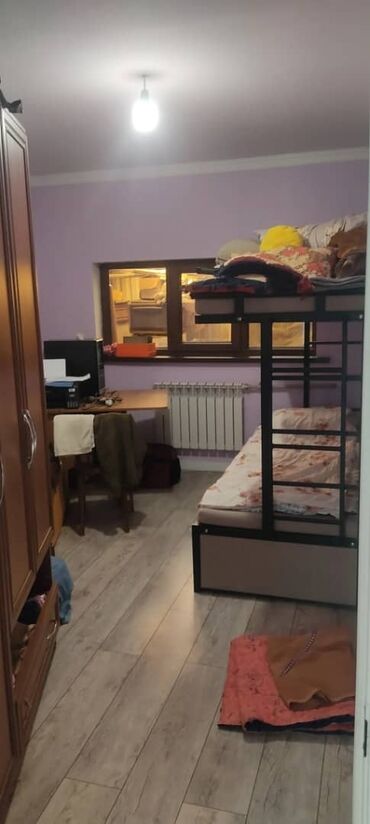 дом сдаю бишкек: 80 м², 3 комнаты, Утепленный, Теплый пол, Видеонаблюдение
