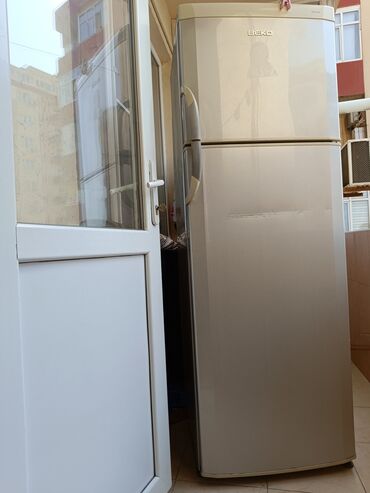 islenmis soyuducu satilir: 2 двери Beko Холодильник Продажа, цвет - Золотой