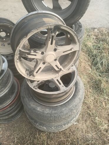 диск на самурай: Куйма Дисктер R 15 Комплект, тешиктери - 4, Колдонулган