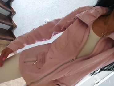 Ostale jakne, kaputi, prsluci: Prolecna jakna prljavo roze,c&a,niva,s/m — 9
