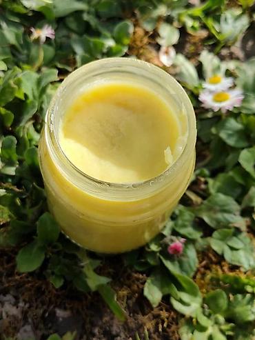 silikonska podloga za presvlacenje: KREMA OD CVETA MASLAČKA 100GR | Domaće kreme od cveta maslačka — 2
