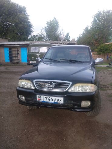 эски машиналар: Ssangyong Musso: 2001 г., 3 л, Автомат, Дизель, Внедорожник