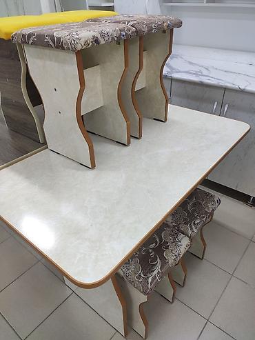 Кухонные столы и стулья: Кухонный стол и стул, Новый — 8