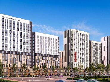Продажа квартир: 1 комната, 54 м², Элитка, 8 этаж, ПСО (под самоотделку)