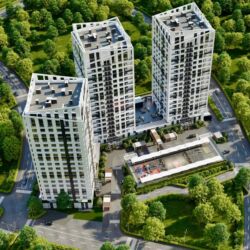 Продажа квартир: 2 комнаты, 77 м², Элитка, 11 этаж, ПСО (под самоотделку) — 6