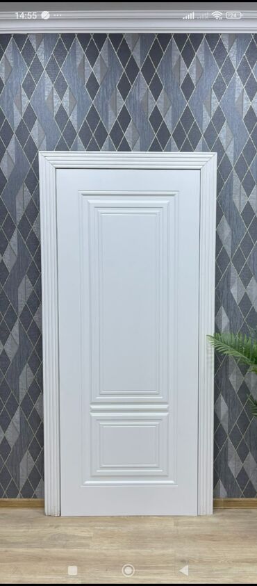 Otaq qapıları: Yeni Otaq qapısı 90x205 sm Çərçivə ilə, Zəmanətli, Ödənişli quraşdırma, Ödənişli çatdırılma, Rayonlara çatdırılma — 8