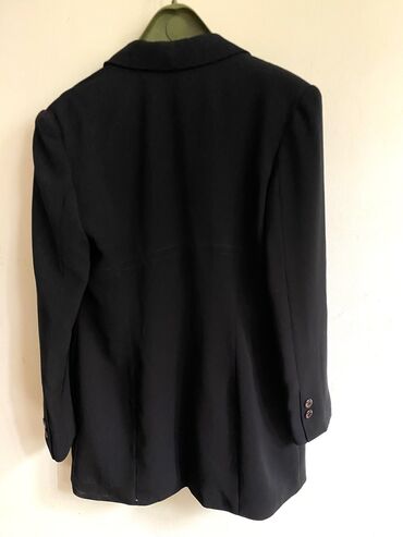 crni sako ženski: M (EU 38), Single-colored