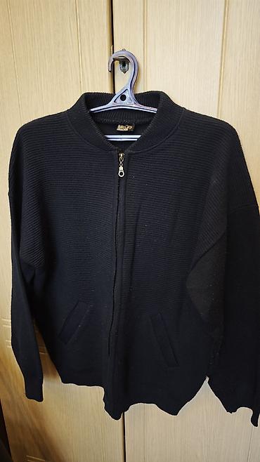 kisi kurtka modelleri: AKİS Collection qara trikotaj kardiqan/sviter - Rəng: tünd qara - — 1