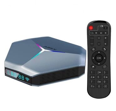 TV i video: Android Smart TV BOX A95X F4 RGB Light 4/64GB - 8K UHD - Android 10 -