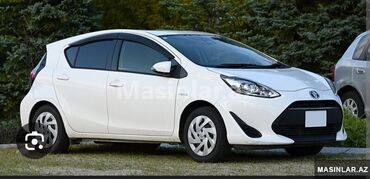 Toyota Fielder və Toyota Aqua maşınlari günü 35 azn dən yalnız