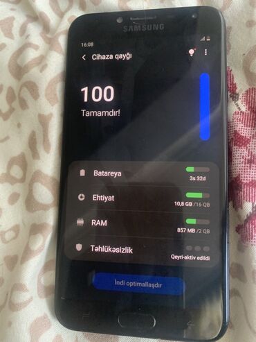 Samsung: Samsung Galaxy J4 2018, 16 GB, rəng - Qara