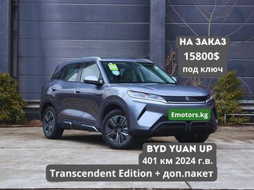 авто на зака: BYD Yuan Up комплектация Transcendent Edition + доп.пакет, цвет кузова