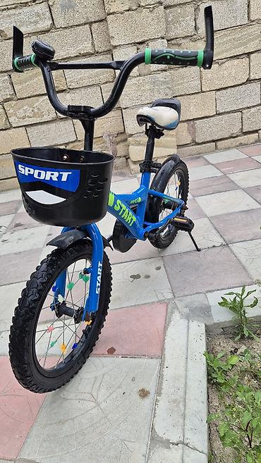 start: İşlənmiş İki təkərli Uşaq velosipedi Start, 16", sürətlərin sayı: 1, Pulsuz çatdırılma — 6