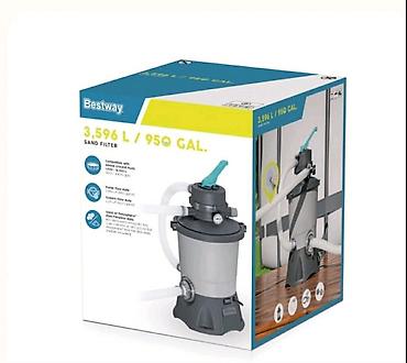 spric 200ml: Bestway peskoviti filter za bazen – kapacitet 3.596 l/h (950 gal/h) - — 2