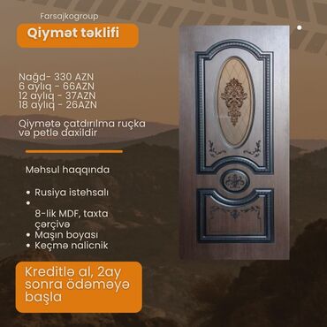 Otaq qapıları: Yeni Otaq qapısı Rayonlara çatdırılma, Pulsuz çatdırılma — 16