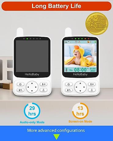 camera 2500: HelloBaby Uşaq Nəzarət Kamerası HelloBaby HB40 Uşaq Monitoru — 2