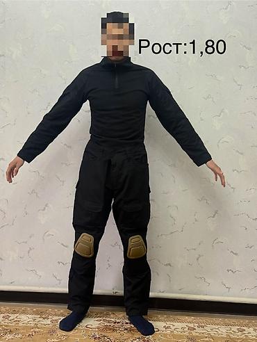 Спецодежда: Продаю тактический костюм Комбат Состояние отлично Черный Боевой — 1