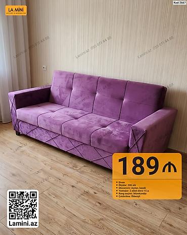 Divan – La Mini model - Ölçü: 200 sm - Mexanizm: açılan, bazalı lalafo.az -da Divan – La Mini model - Ölçü: 200 sm - Mexanizm: açılan, bazalı