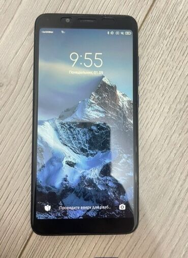 телефон а 7: Redmi, Redmi 7A, Б/у, 32 ГБ, цвет - Черный, 2 SIM