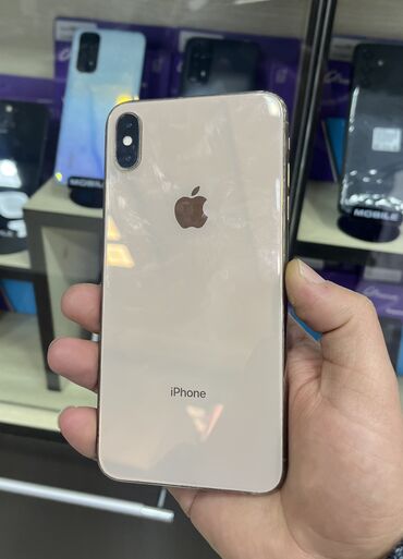 Apple iPhone: IPhone Xs Max, 64 GB, Matte Gold, Face ID