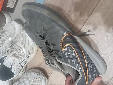 кийит: Эркектердин кроссовкасы, 44, Nike, Колдонулган, түсү - Боз, Өзү алып кетүү — 2