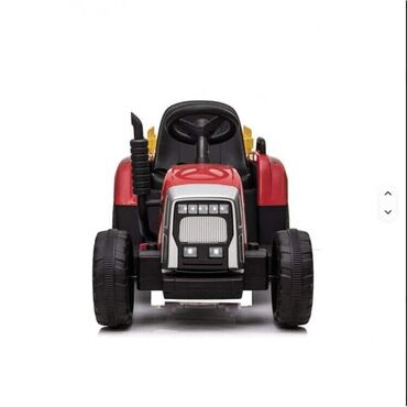 Dečiji električni automobili: Traktor sa prikolicom na akumulator XMX611 Boja:zelena/crvena/plava — 3