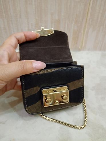 sac aksesuari: FURLA mini çanta/aksesuar OROGİNAL - Model: metal kilidli miniatür — 4