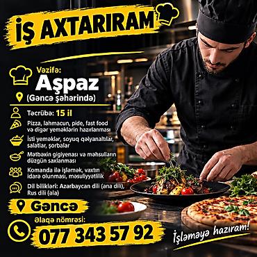 part time is online: Pizza ustası, Kişi, 5 ildən artıq təcrübə — 1