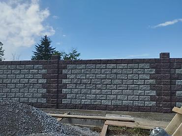 Заборы из пескоблока: Заборы из пескоблока, Установка, Гарантия, Покраска забора — 3