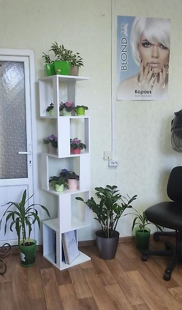 Другая мебель: Стеллаж белый Pine, 35х35х175 см +Бесплатная доставка по городу Цена — 8