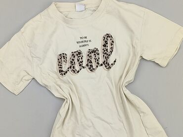 koszula z wełną: Koszulka, Lindex, 8 lat, 122-128 cm, stan - Bardzo dobry