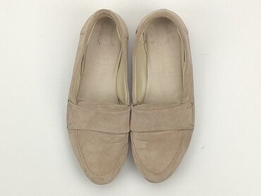 zamszowa spódnice camel: Ballerinas for women, 36, condition - Good