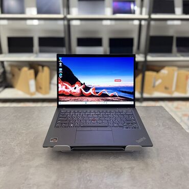 накопитель hdd: Ультрабук, Lenovo, 32 ГБ ОЭТ, AMD Ryzen 7, 14 ", Жаңы, Жумуш, окуу үчүн, эс тутум NVMe SSD