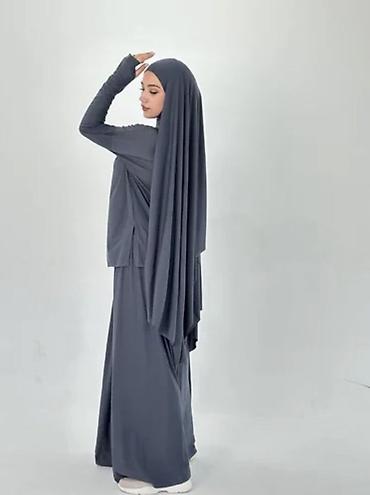туники женские: Костюм с юбкой, Модель юбки: Прямая, Макси, M, L, XL — 1