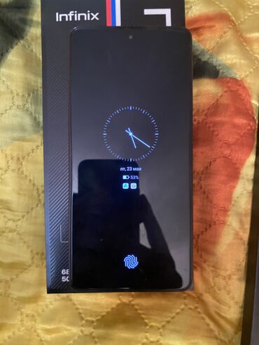 world telecom ikinci el telefonlar: Infinix Note 30 VIP, 256 ГБ, цвет - Черный, Сенсорный, Беспроводная зарядка, Face ID