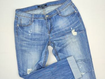 dżinsy push up z wysoką talią: Denim, Джинси жіночі, розмір XL