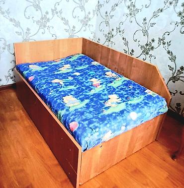 jale mebel: İşlənmiş, Təknəfərlik çarpayı, Bazalı, Matras ilə, Siyirməsiz — 2