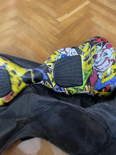 çant: Qrafiti naxışlı 2 təkərli hoverboard + daşıma çantası - Rəngarəng — 5