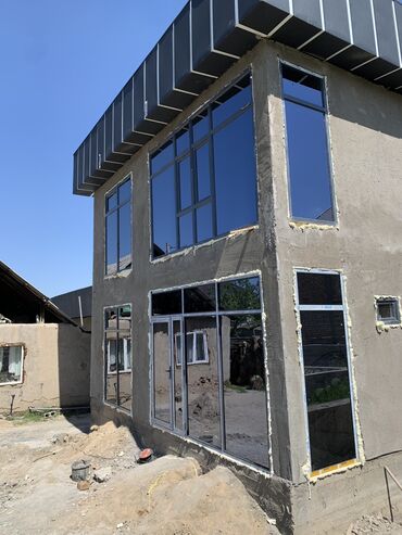 Готовые пластиковые окна: Окна двери витражи на заказ Бишкек Перегородка алюминевая на заказ — 6