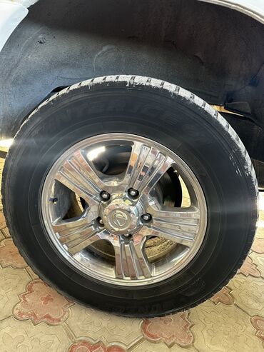 диски казан 16: Дөңгөлөктөр монтажда 275 / 60 / R 18, Кыш, Колдонулган, Комплект, тешиктери - 5