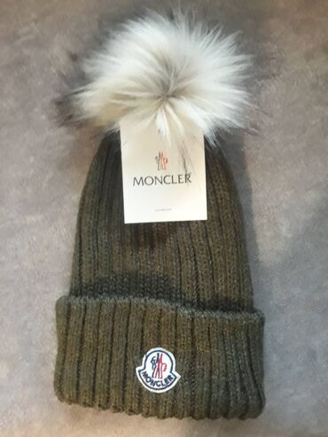 moncler majice: Moncler zimske kape unisex Prirodno krzno lisičje krzno. Univerzalna