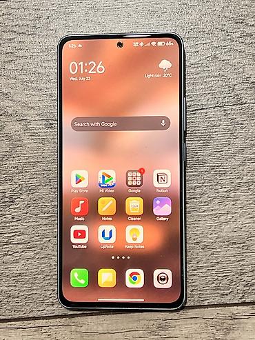note 2: Redmi, Redmi Note 13, Б/у, 128 ГБ, цвет - Голубой, 2 SIM — 4