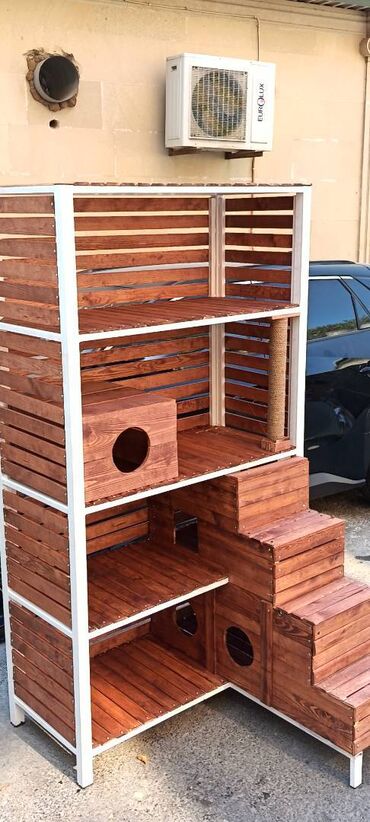 Yuvalar: Pişik evləri sifarişlər həm ev üçün həm heyət üçün ölçüsünə və — 5